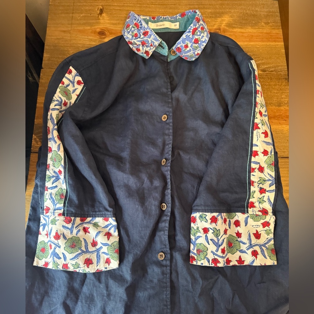 Vintage Floral Blouse